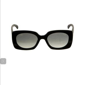 CHANEL DENIM Rectangle SUNGLASSES